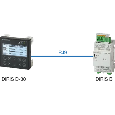 DIRIS D-30 - Power Monitoring - EXPLODED_VIEW_EXT