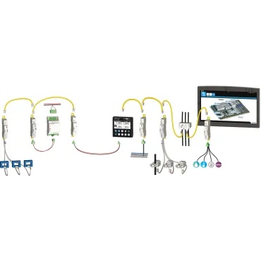 DIRIS Digiware Idc - Power Monitoring - EXPLODED_VIEW_EXT